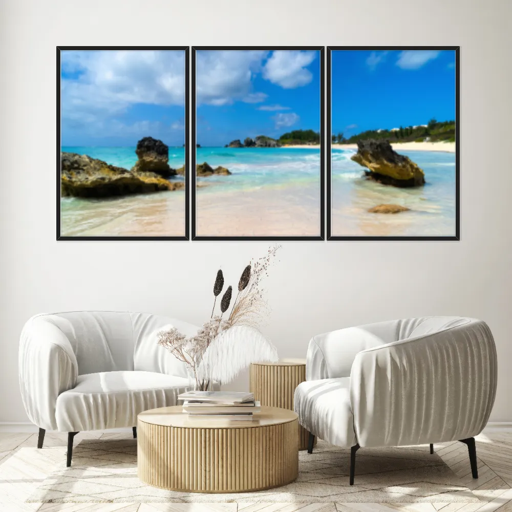 Kit Quadros Decorativos Praia