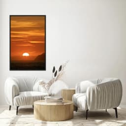 Quadro Decorativo Pôr Do Sol