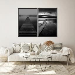 Kit Quadros Decorativos Passarela