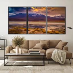 Kit Quadros Decorativos Montanha