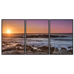 Kit Quadros Decorativos Pôr Do Sol