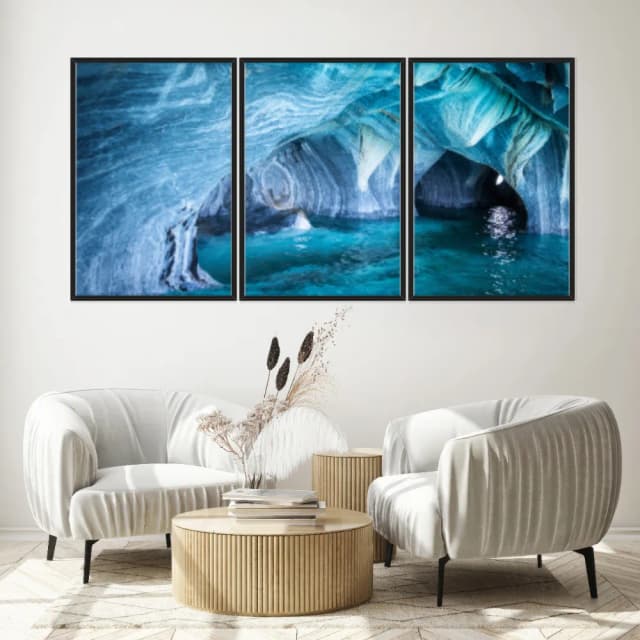 Kit Quadros Decorativos Capela De Mármore