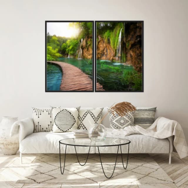 Kit Quadros Decorativos Passarela