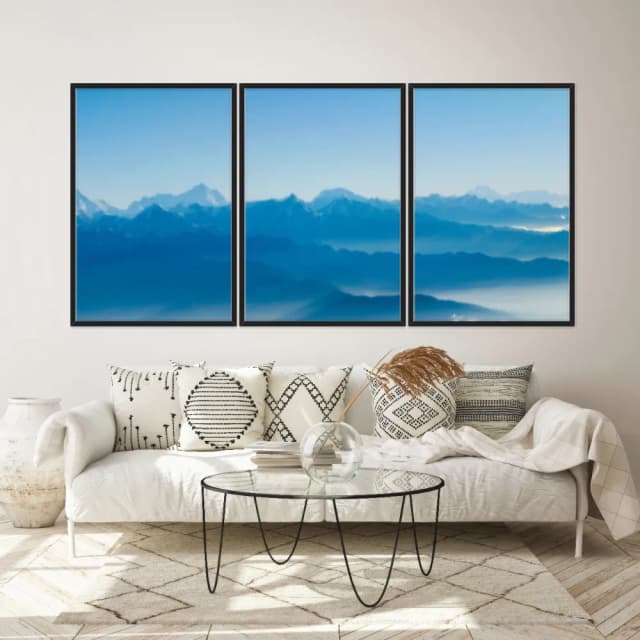 Kit Quadros Decorativos Montanha