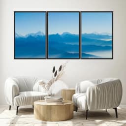 Kit Quadros Decorativos Montanha