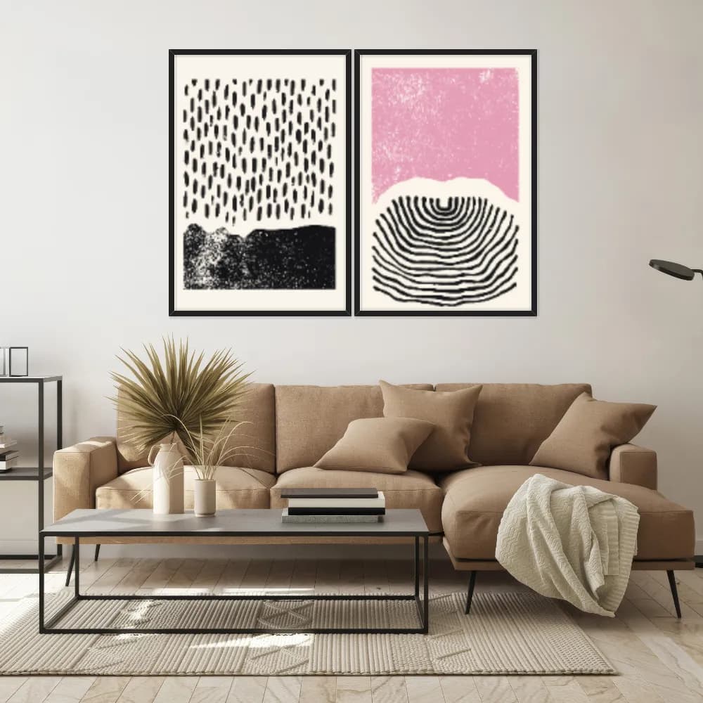 Kit Quadros Decorativos Formas