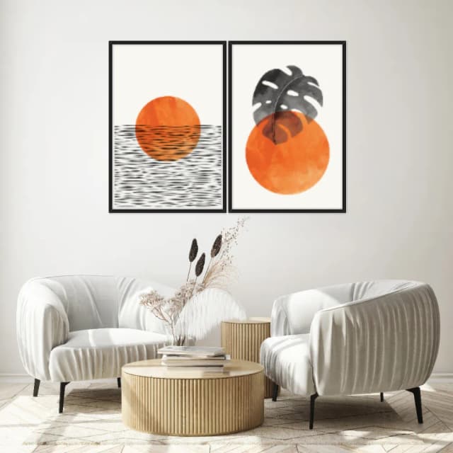 Kit Quadros Decorativos Tropical