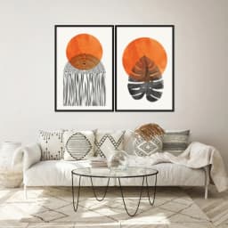 Kit Quadros Decorativos Tropical