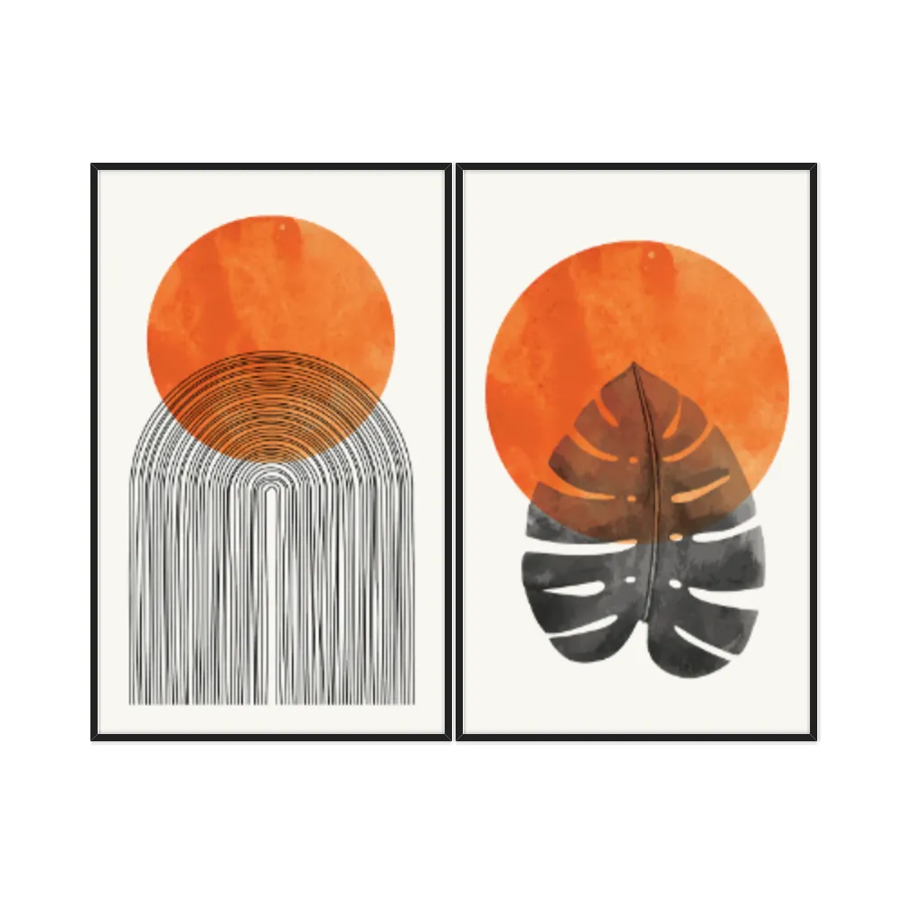 Kit Quadros Decorativos Tropical