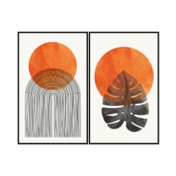 Kit Quadros Decorativos Tropical