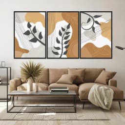 Kit Quadros Decorativos Boho