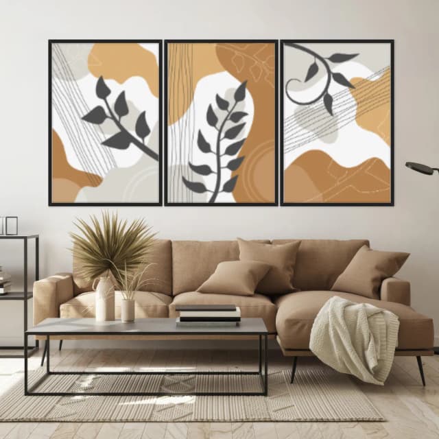 Kit Quadros Decorativos Boho