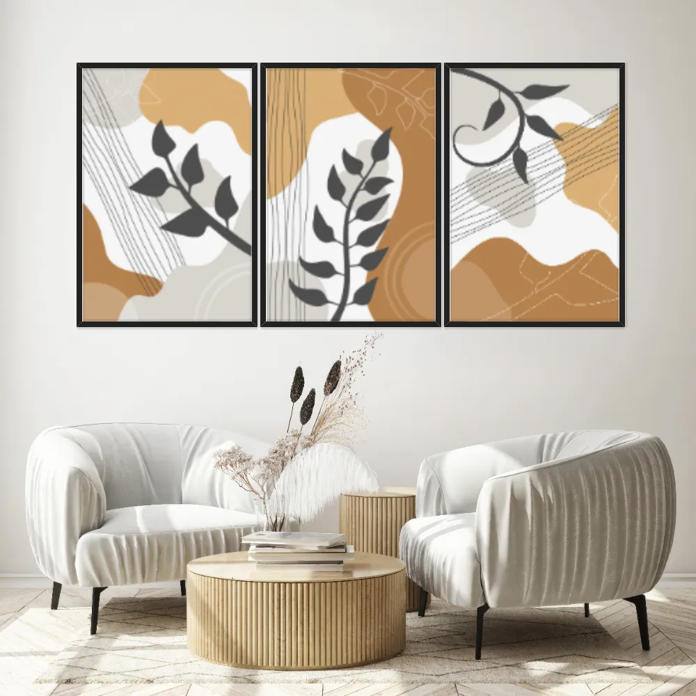 Kit Quadros Decorativos Boho