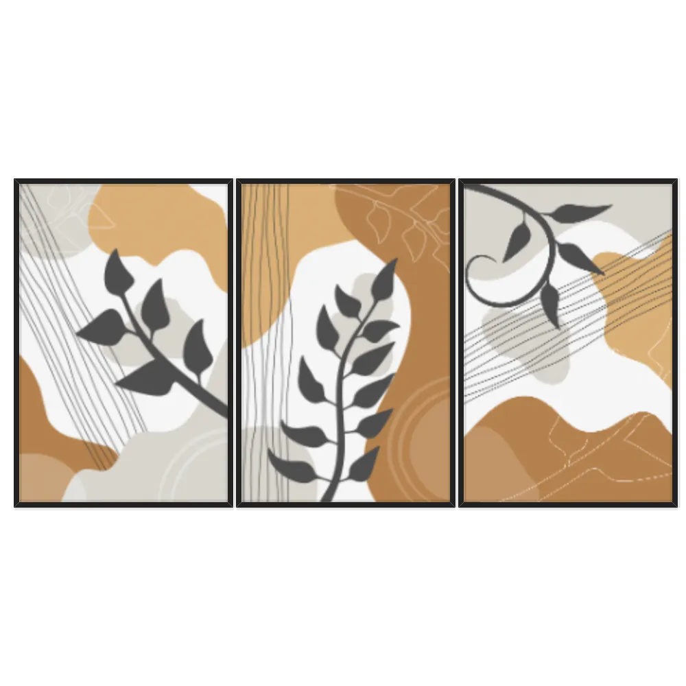 Kit Quadros Decorativos Boho