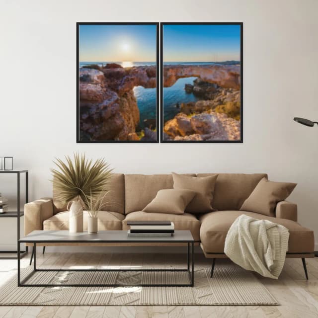 Kit Quadros Decorativos Ponte De Pedra