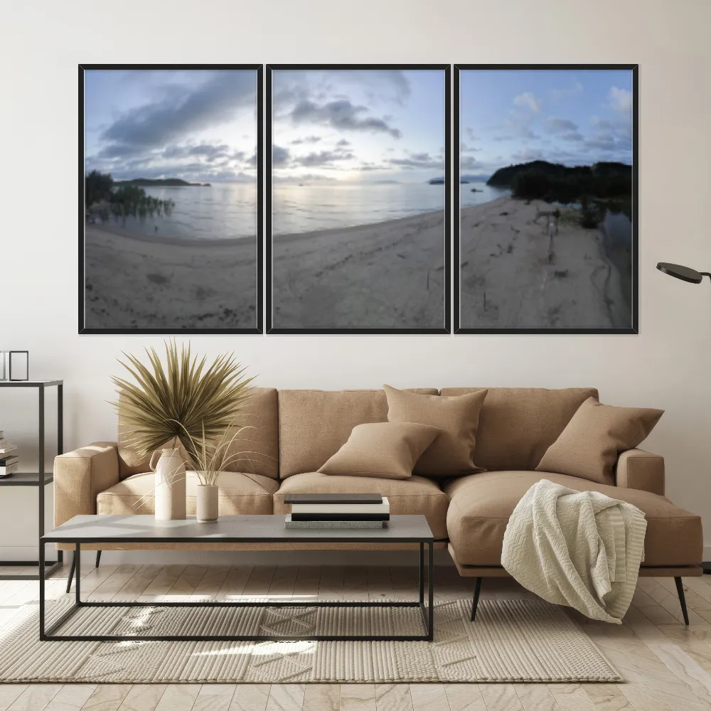 Kit Quadros Decorativos Praia