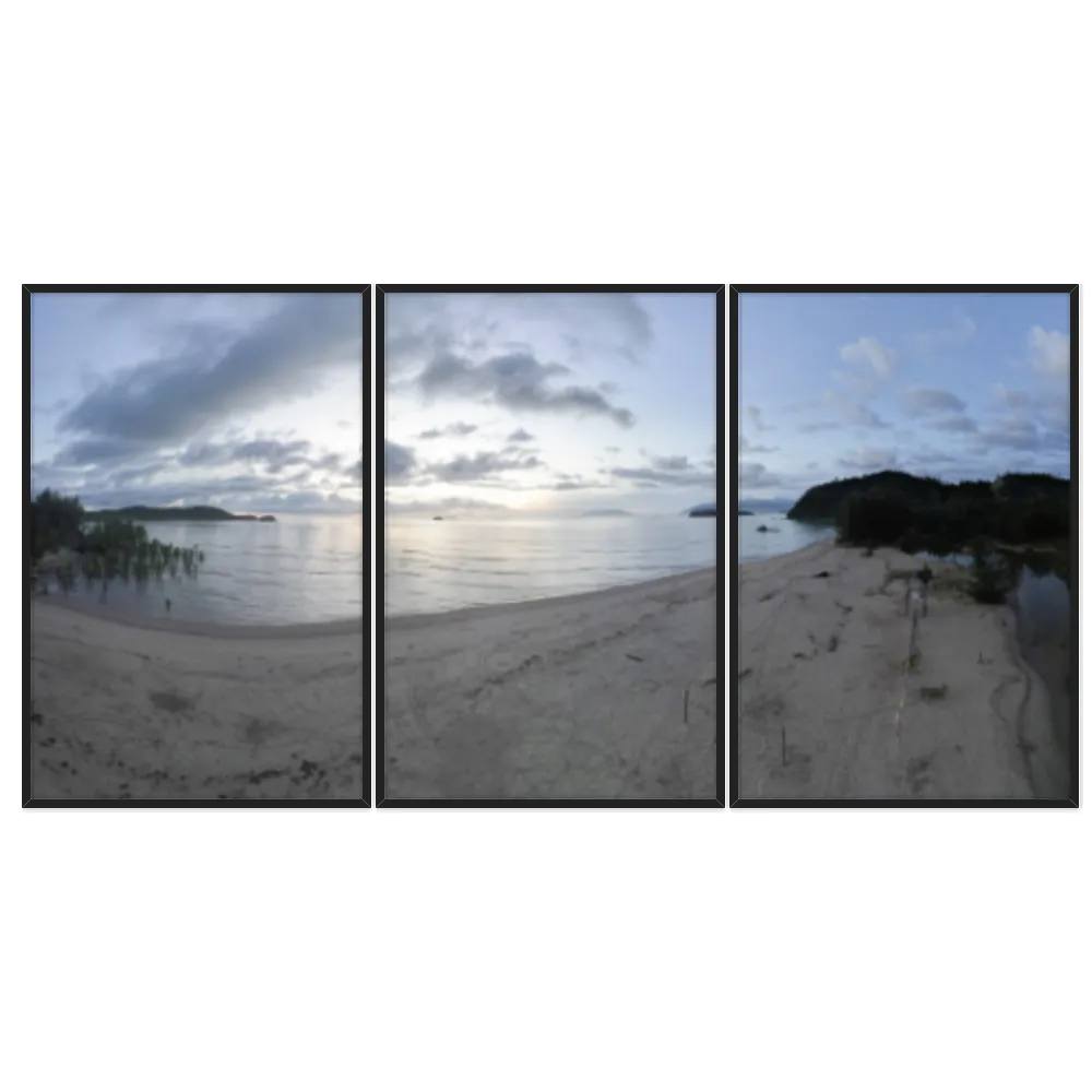 Kit Quadros Decorativos Praia