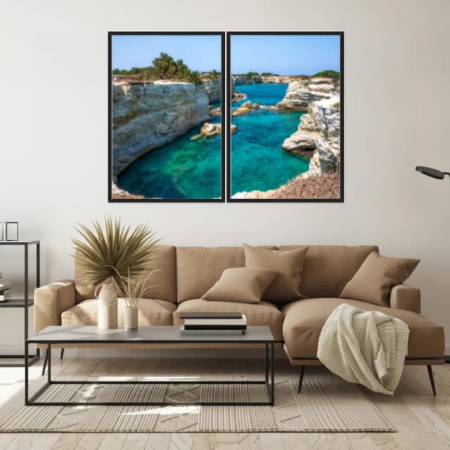 Kit Quadros Decorativos Praia