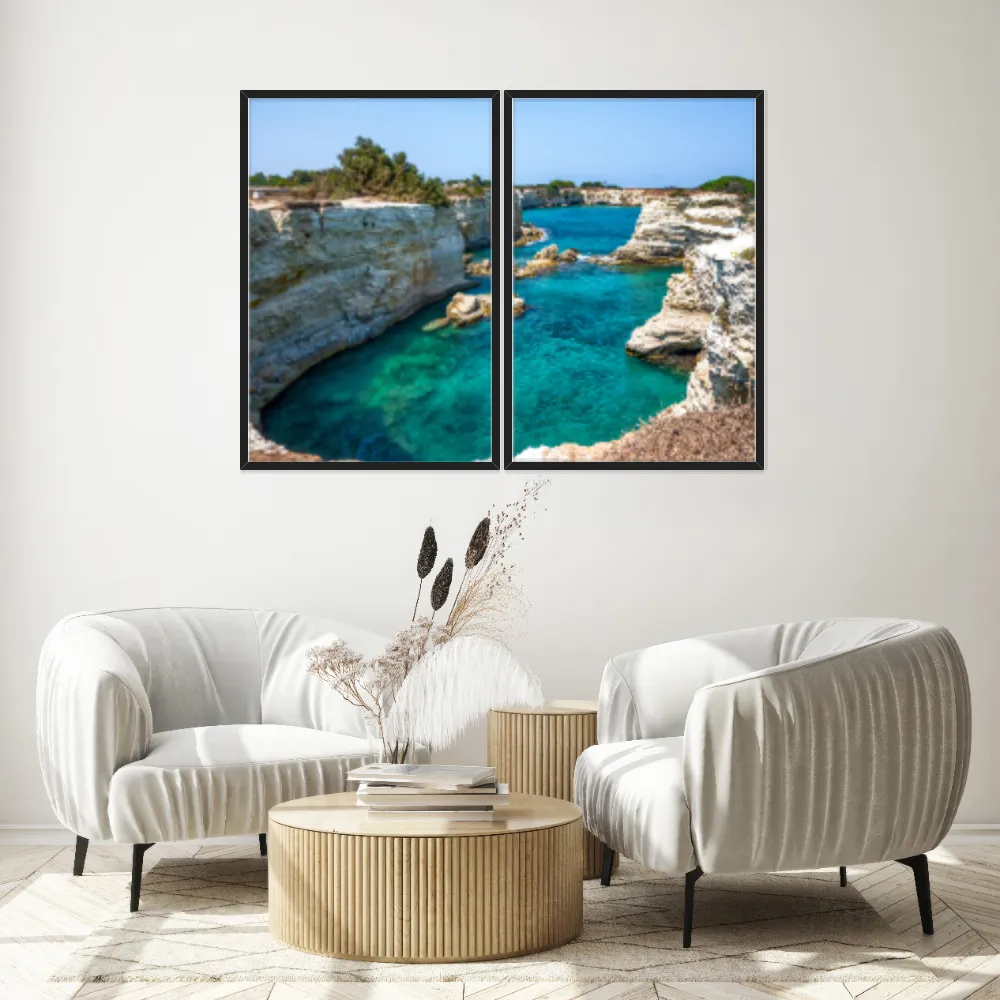 Kit Quadros Decorativos Praia