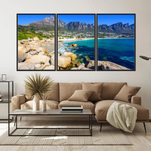 Kit Quadros Decorativos Praia