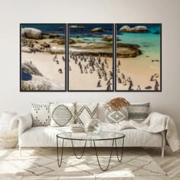 Kit Quadros Decorativos Praia