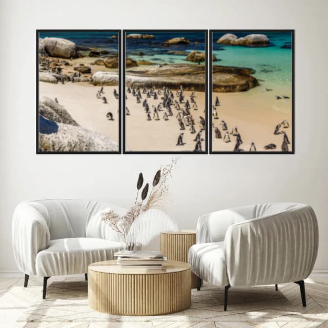 Kit Quadros Decorativos Praia