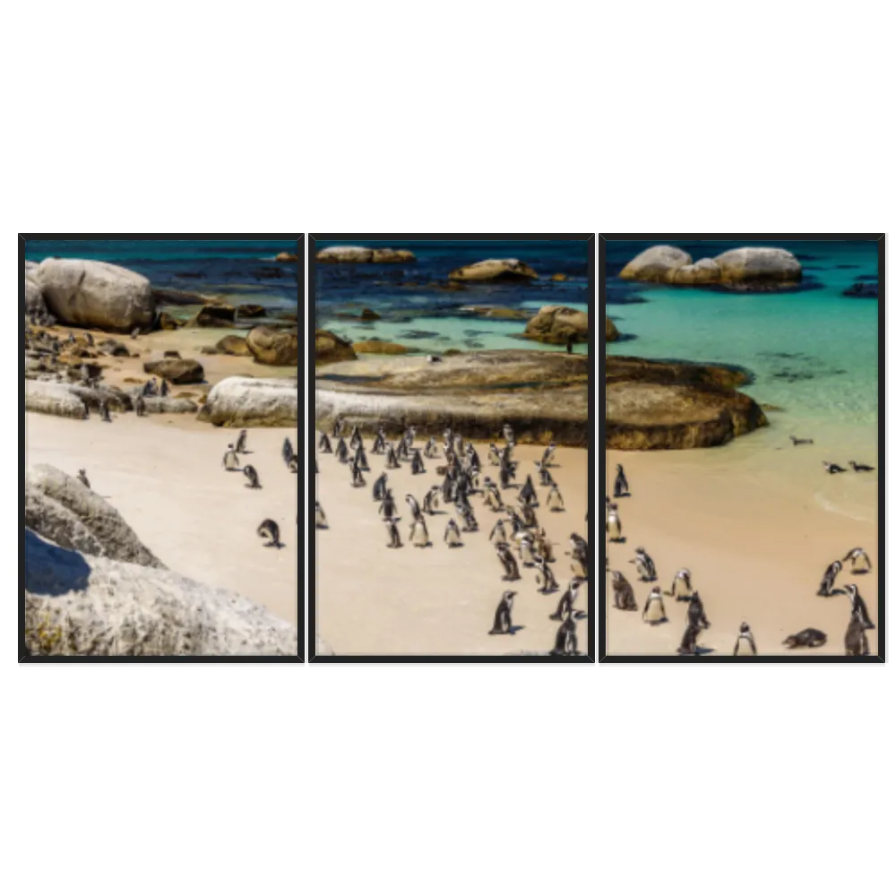 Kit Quadros Decorativos Praia