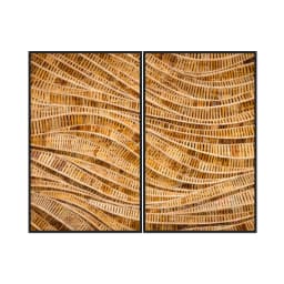 Kit Quadros Decorativos Madeira