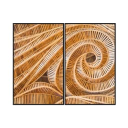 Kit Quadros Decorativos Madeira