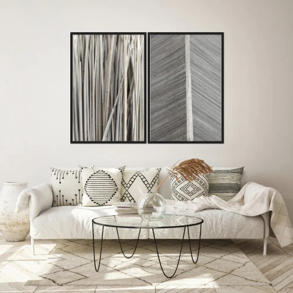 Kit Quadros Decorativos Madeira