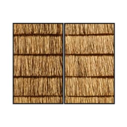 Kit Quadros Decorativos Fios De Bambu
