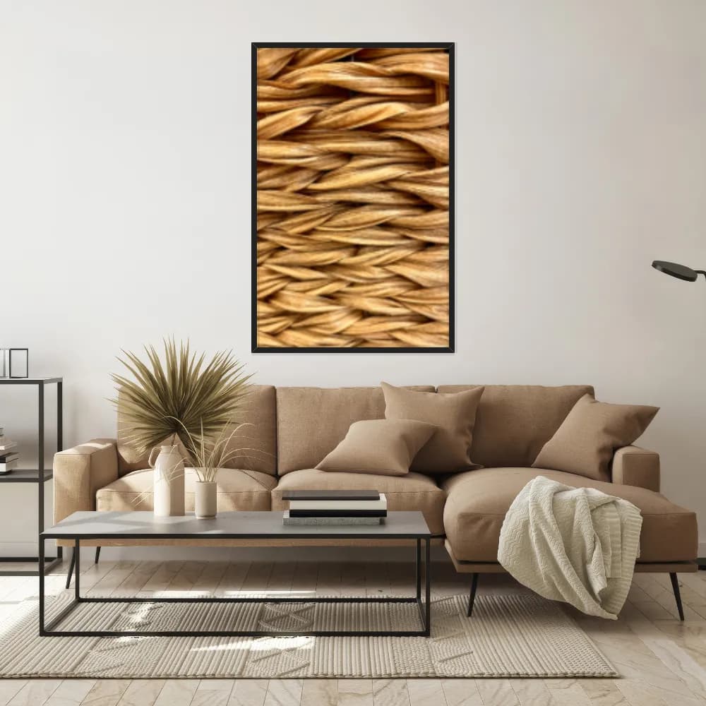 Quadro Decorativo Nó De Tecido