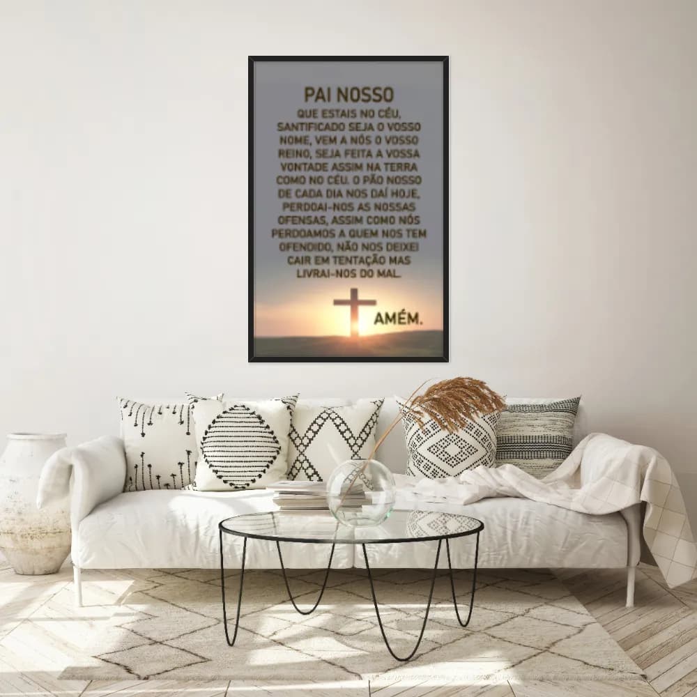 Quadro Decorativo Pai Nosso