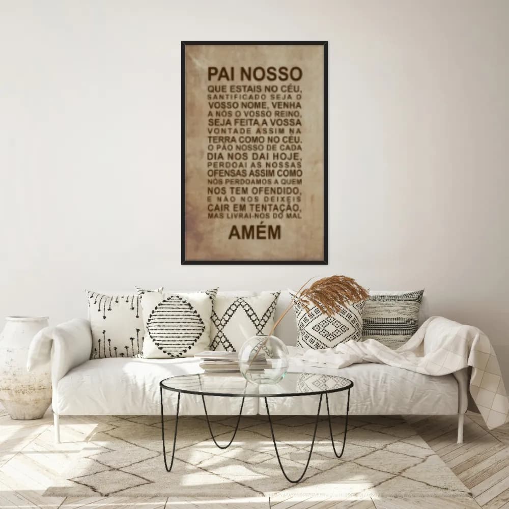 Quadro Decorativo Pai Nosso