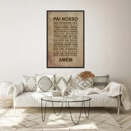 Quadro Decorativo Pai Nosso