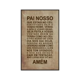Quadro Decorativo Pai Nosso