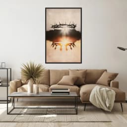 Quadro Decorativo Coroa De Espinhos