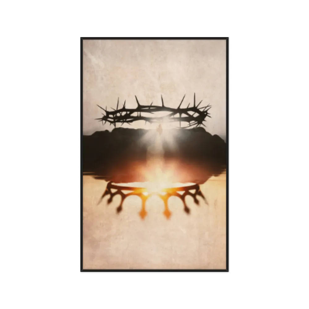Quadro Decorativo Coroa De Espinhos
