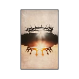 Quadro Decorativo Coroa De Espinhos