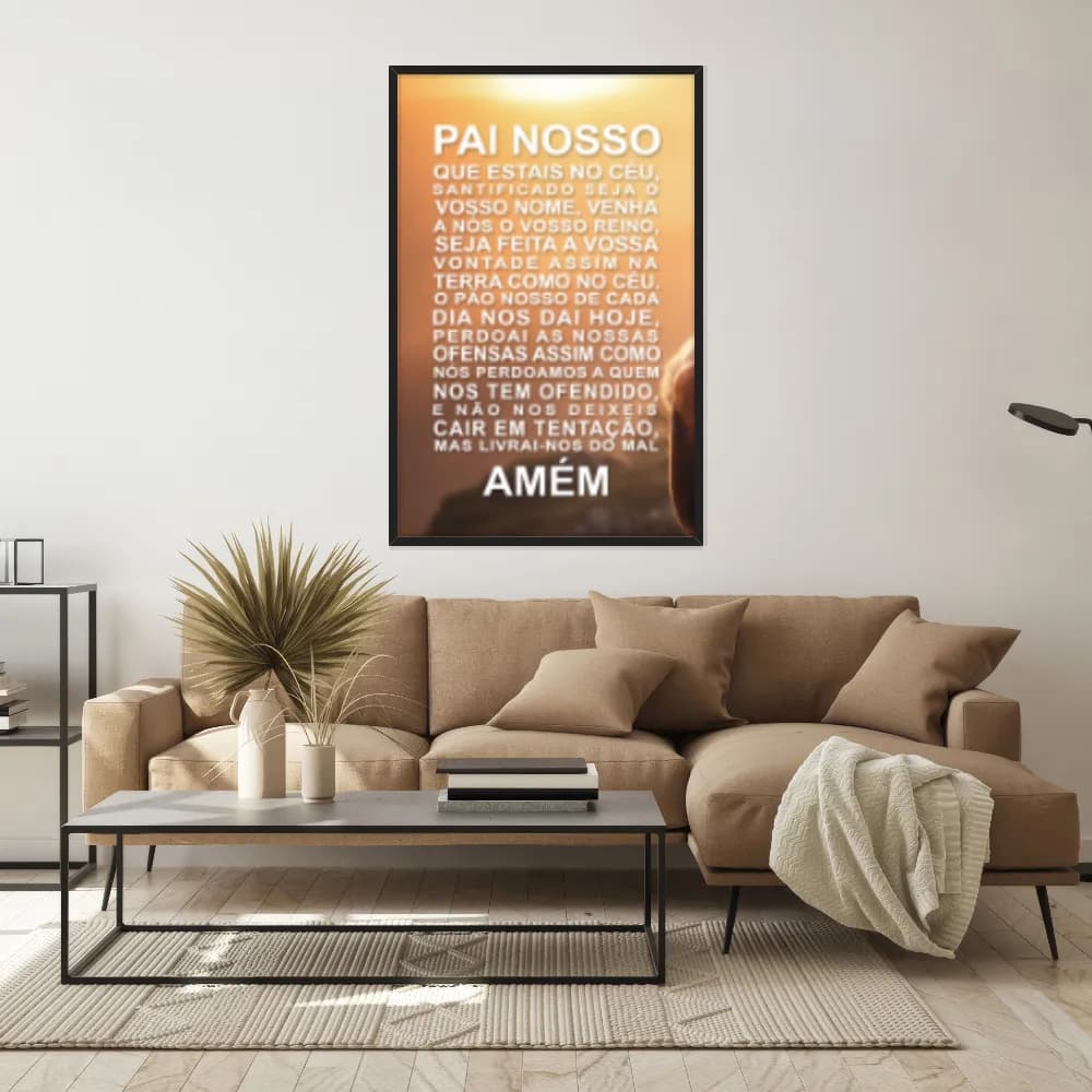 Quadro Decorativo Pai Nosso