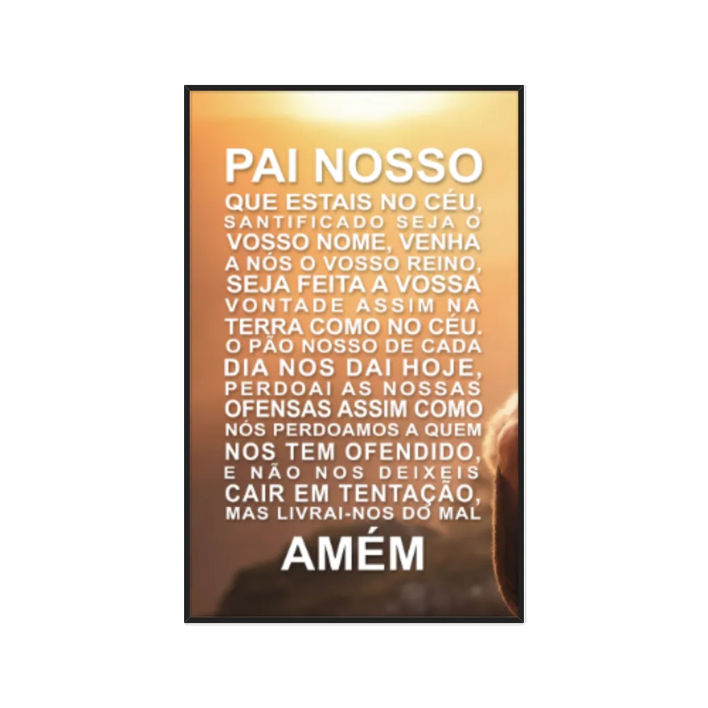 Quadro Decorativo Pai Nosso