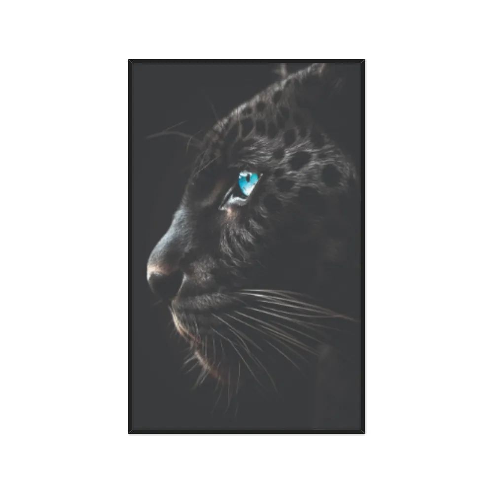 Quadro Decorativo Pantera Negra