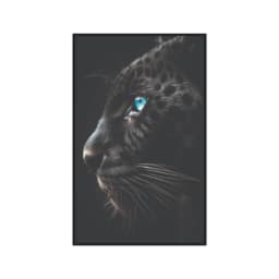 Quadro Decorativo Pantera Negra