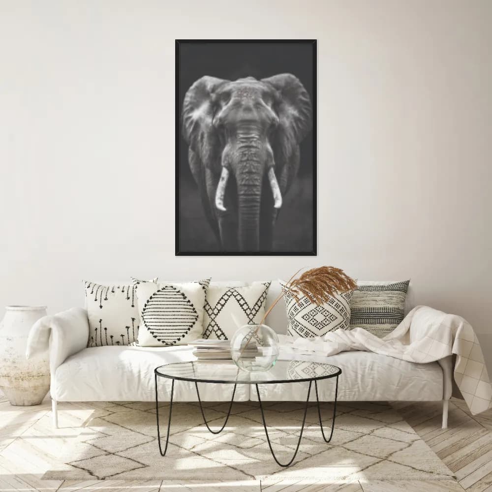Quadro Decorativo Elefante