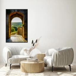 Quadro Decorativo Porta Itália