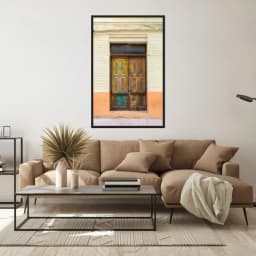 Quadro Decorativo Madeira Colorida