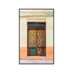 Quadro Decorativo Madeira Colorida
