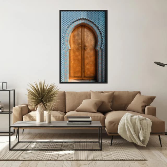 Quadro Decorativo Porta Antiga