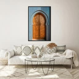 Quadro Decorativo Porta Antiga