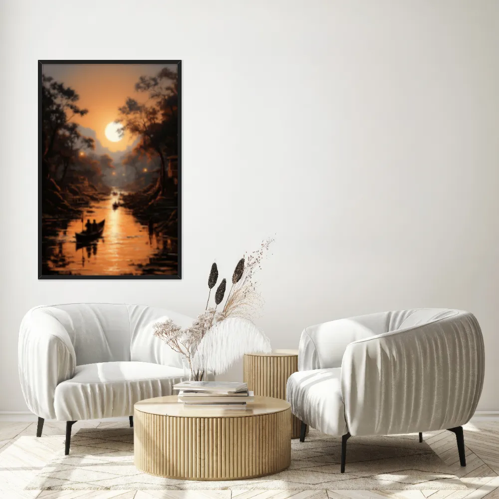 Quadro Decorativo Pôr Do Sol